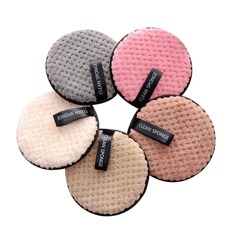 Washable Microfiber Face Cleansing Sponges