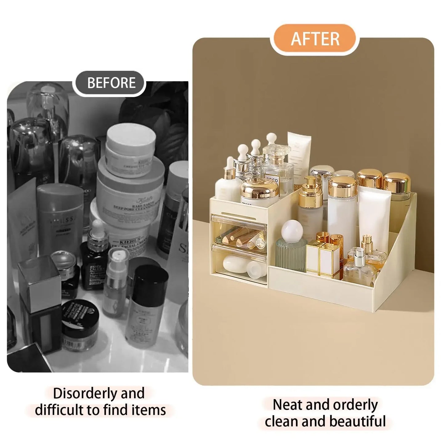 Makeup Organizer Display Box