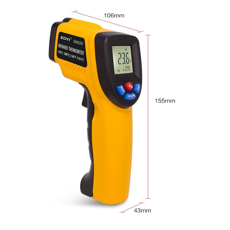 Infrared Thermometer Gun