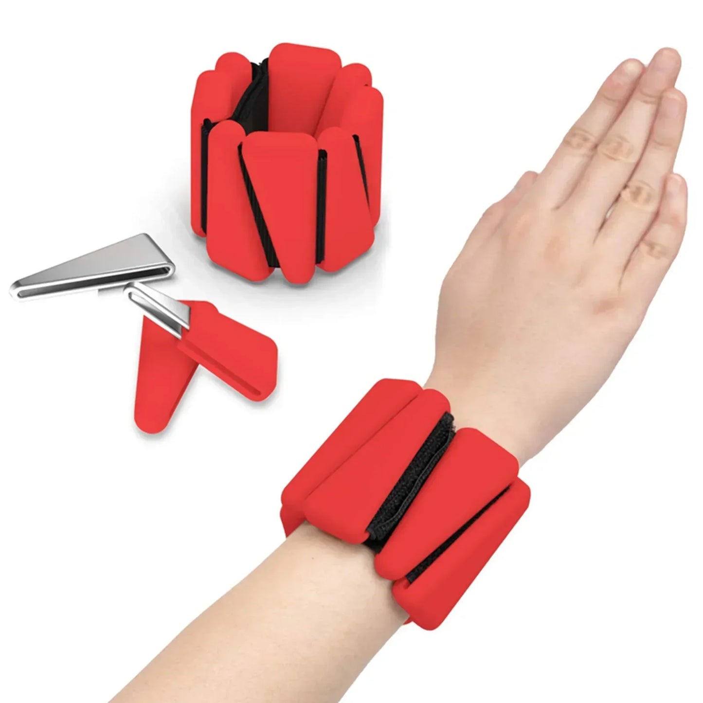Adjustable Silicone Wrist Weights