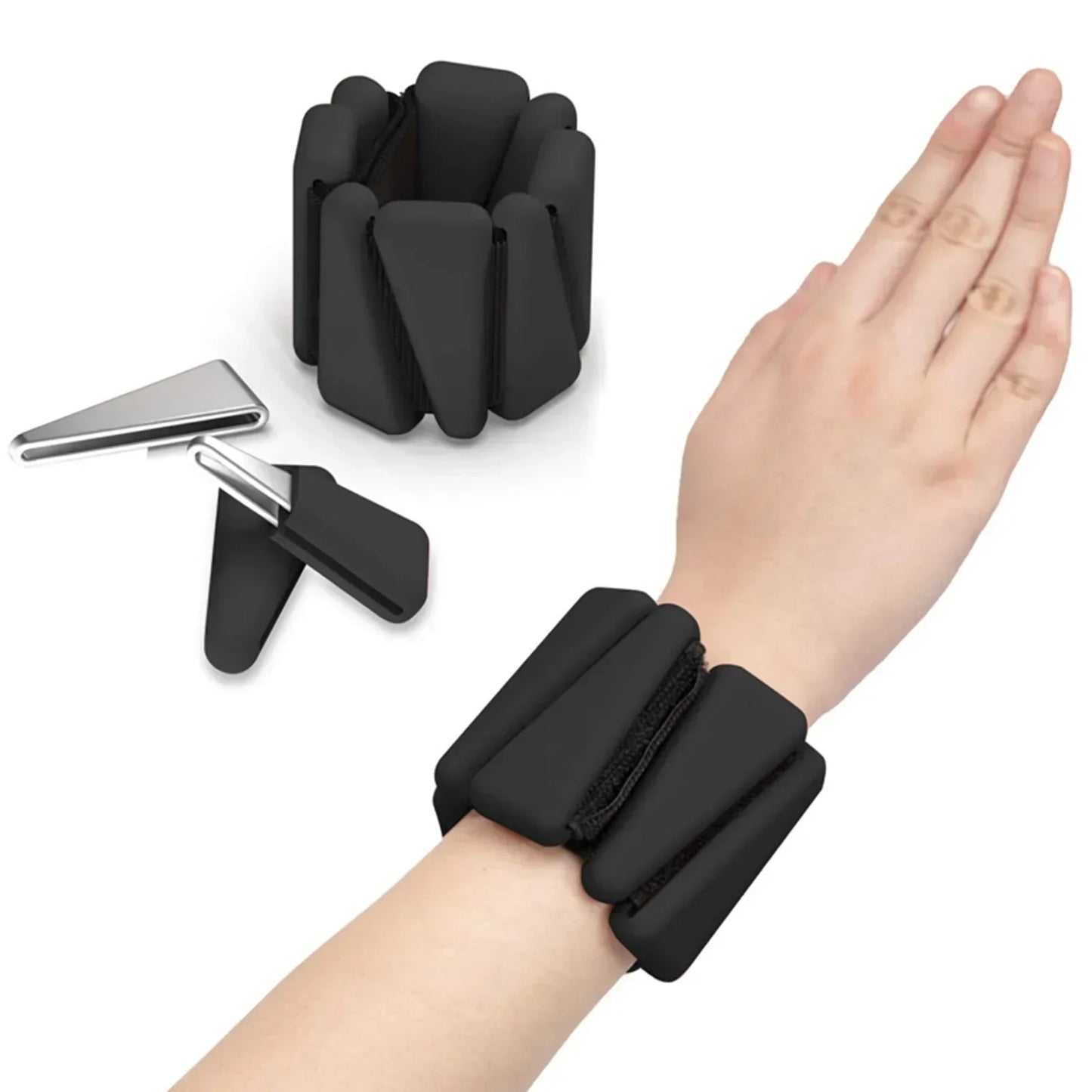 Adjustable Silicone Wrist Weights