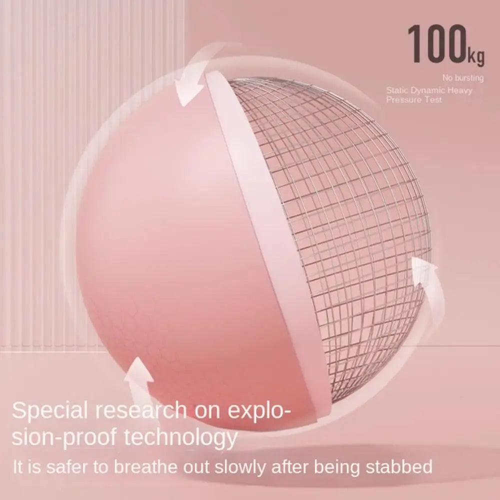 Anti-Burst Pilates & Fitness Exercise Ball