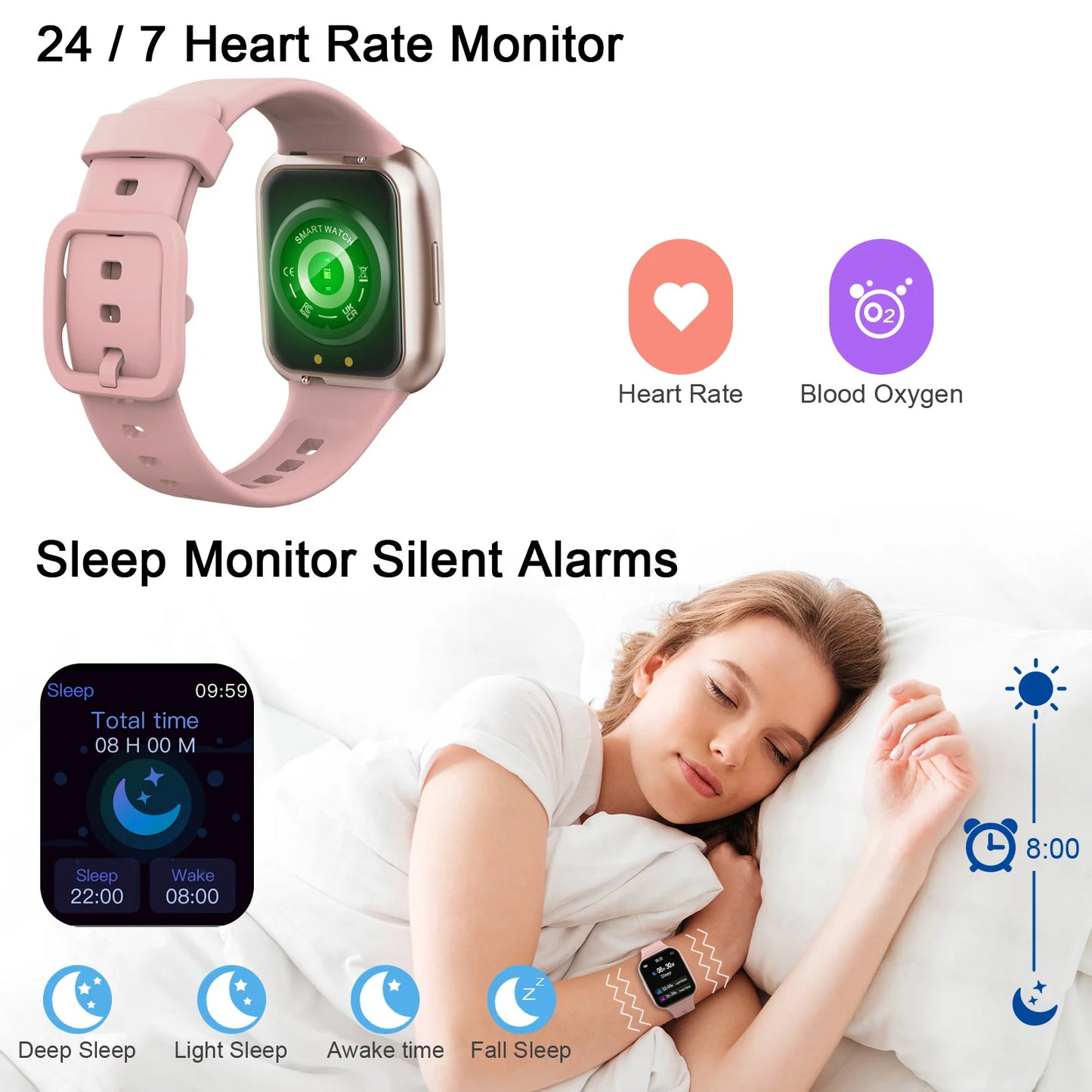 Smart Watch Fitness Tracker
