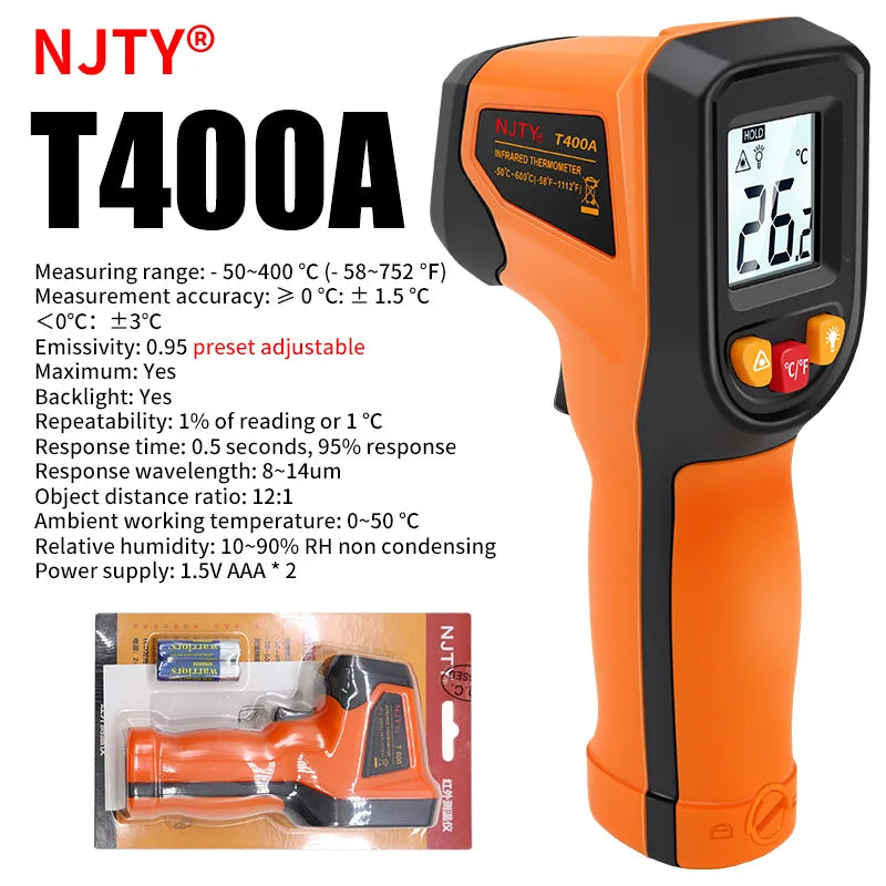 Infrared Thermometer Gun