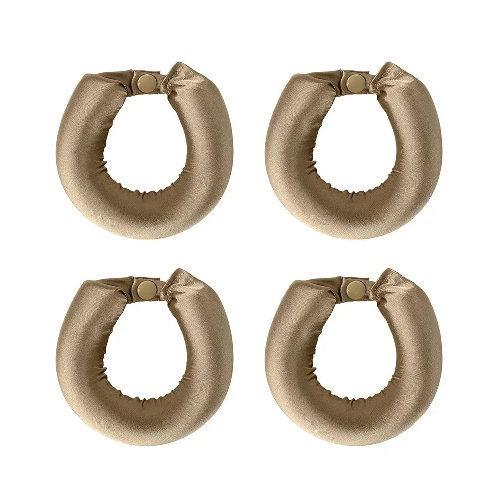 Heatless Hair Curlers – Satin Curling Rods for Overnight Curls