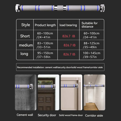Adjustable Doorway Pull-Up Bar
