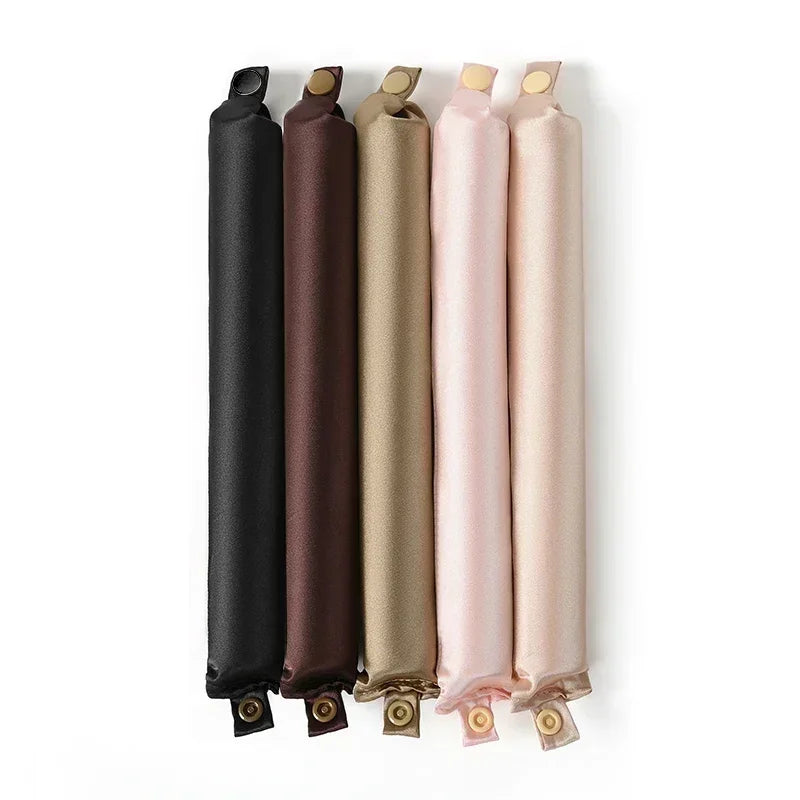 Heatless Hair Curlers – Satin Curling Rods for Overnight Curls