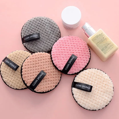 Washable Microfiber Face Cleansing Sponges