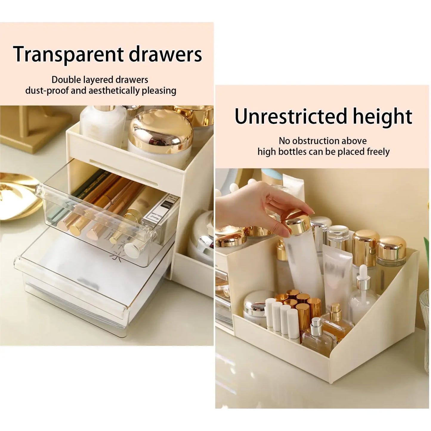 Makeup Organizer Display Box